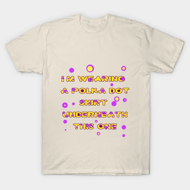 Polka dot meme (no box) T-Shirt by VixenwithStripes